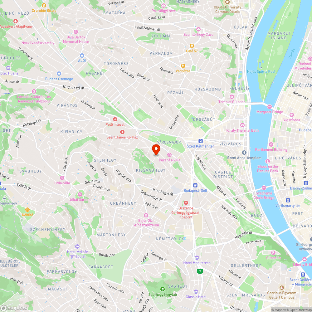 Kátyú bejelentés helye