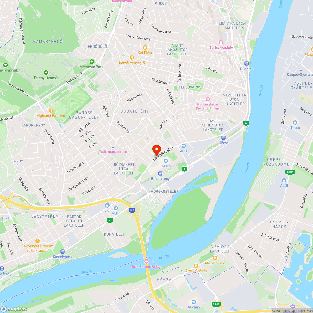 Elkopott aknafedél bejelentés helye