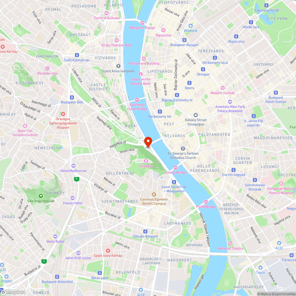 Autó elállja a járda végét bejelentés helye