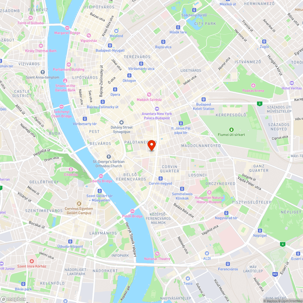 Hiányzó járdaburkolat a Krúdy utcában bejelentés helye