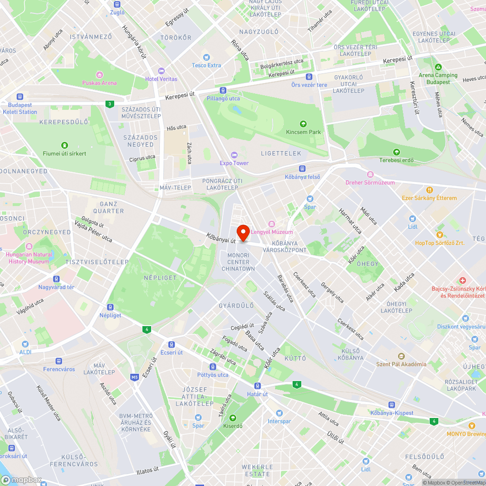 Kőbányai - Mázsa lámpa programozás bejelentés helye