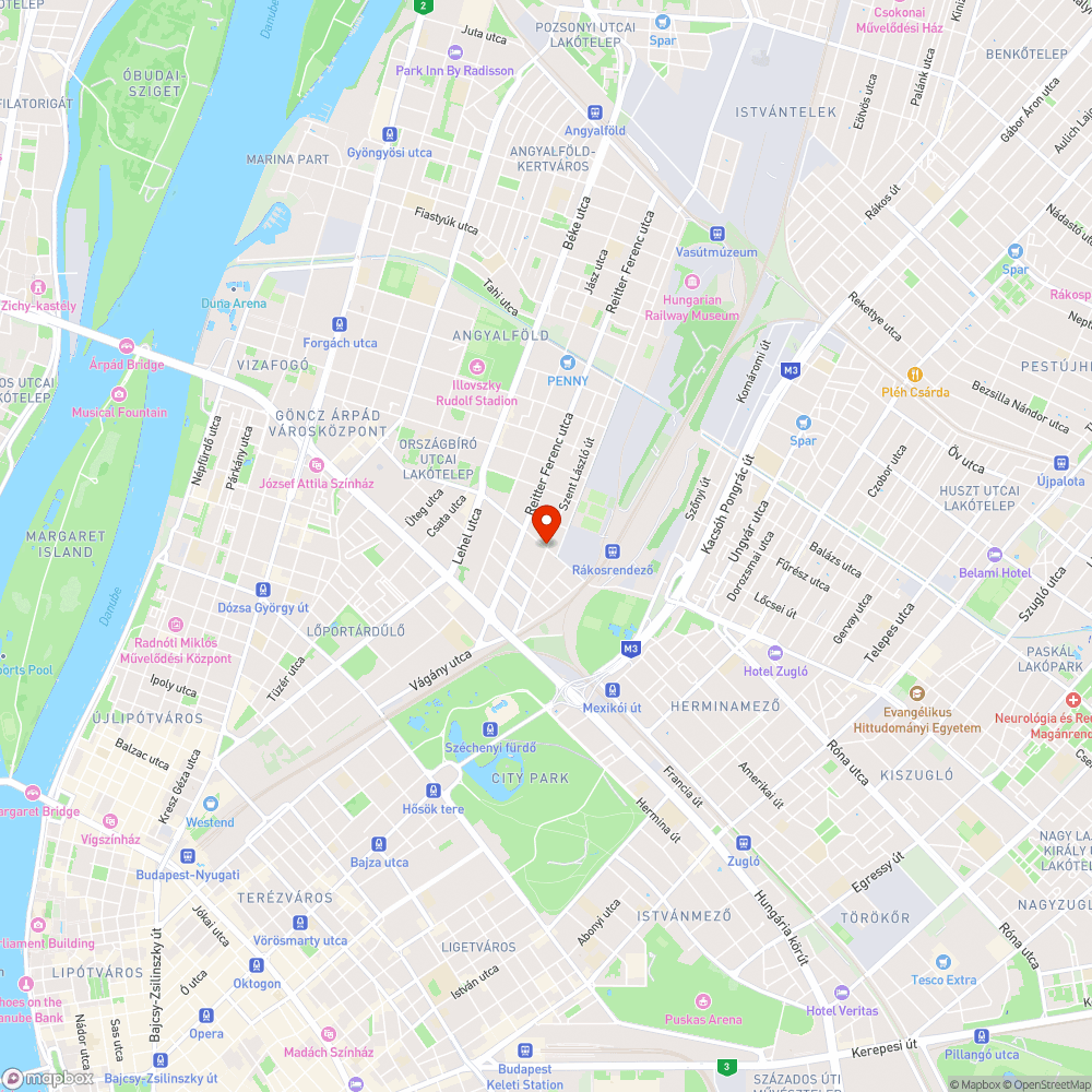 Kint felejtett tábla a Szent László úton bejelentés helye