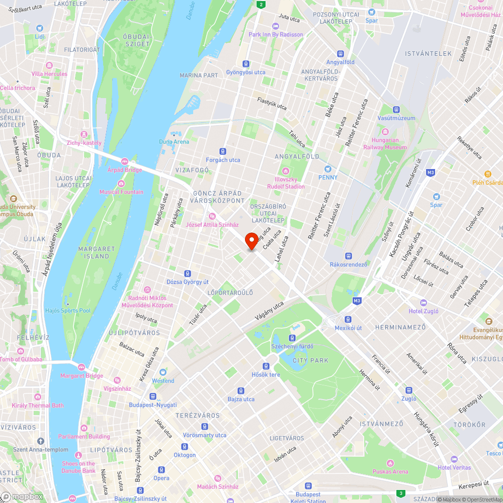 kint felejtett tábla, Róbert K. krt. - Tüzér u. bejelentés helye