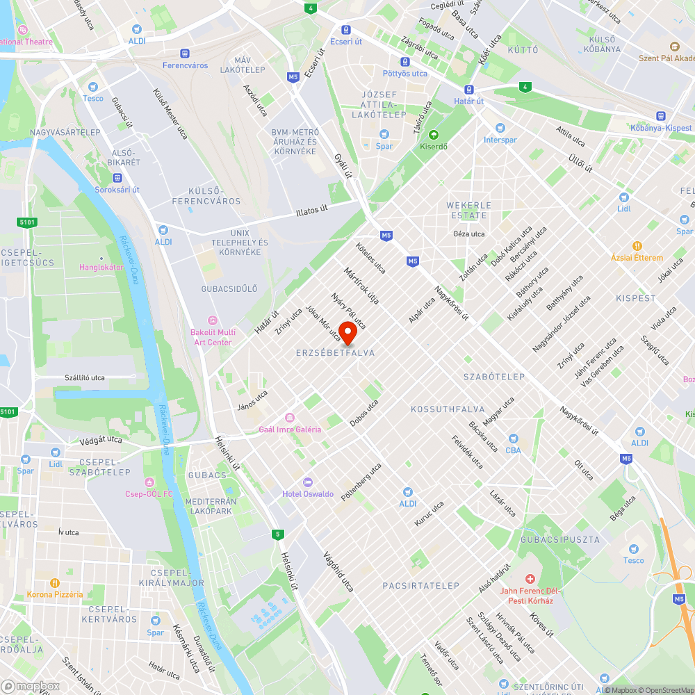 kátyú a sínek mentén bejelentés helye