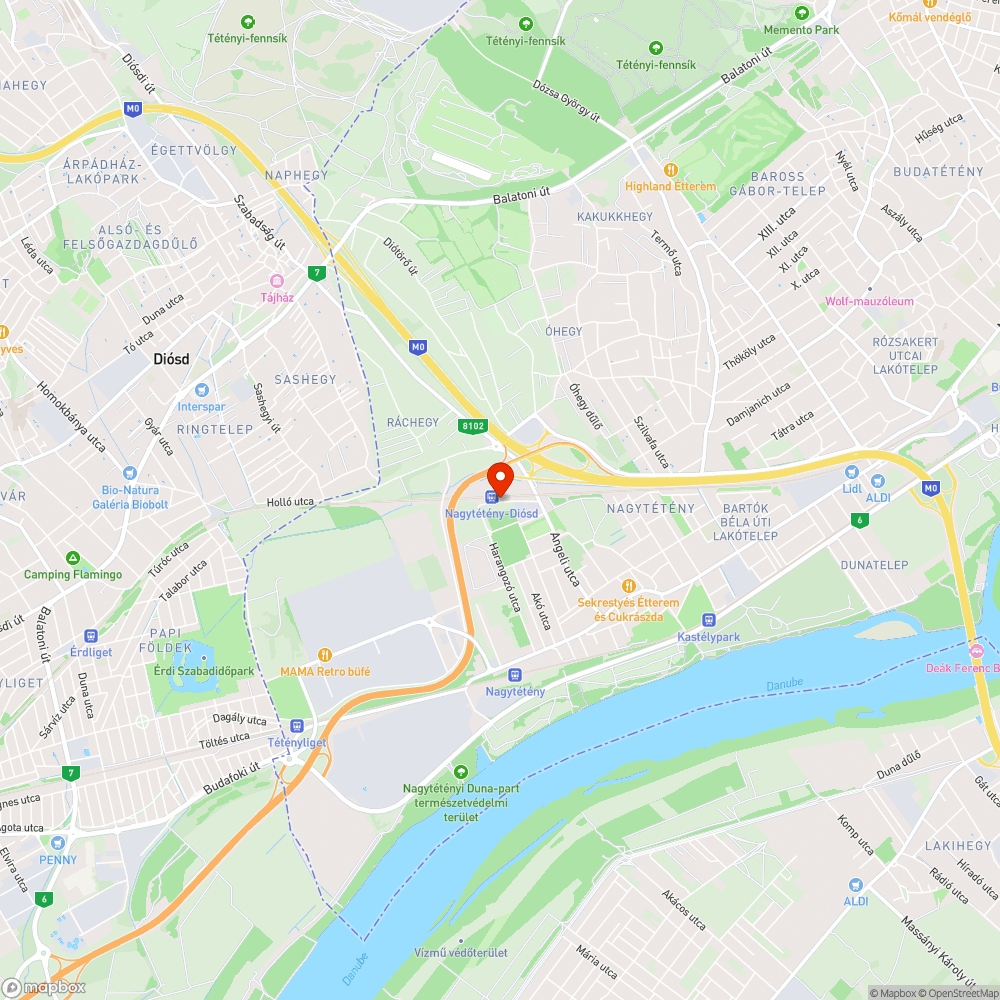 Baljós árnyék(szék) bejelentés helye