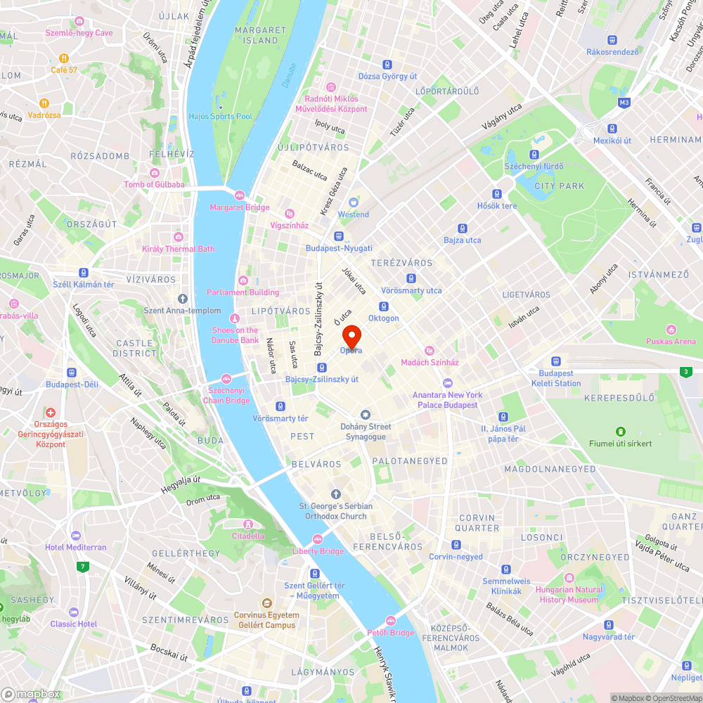 Budapest VI. kerület Paulay Ede utca 21. bejelentés helye