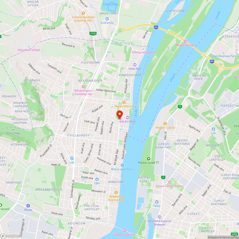 Összefirkált, rozsdásodó buszmegálló bejelentés helye