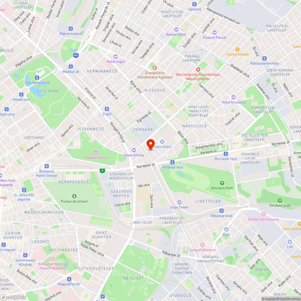 Kiégett utánfutó bejelentés helye