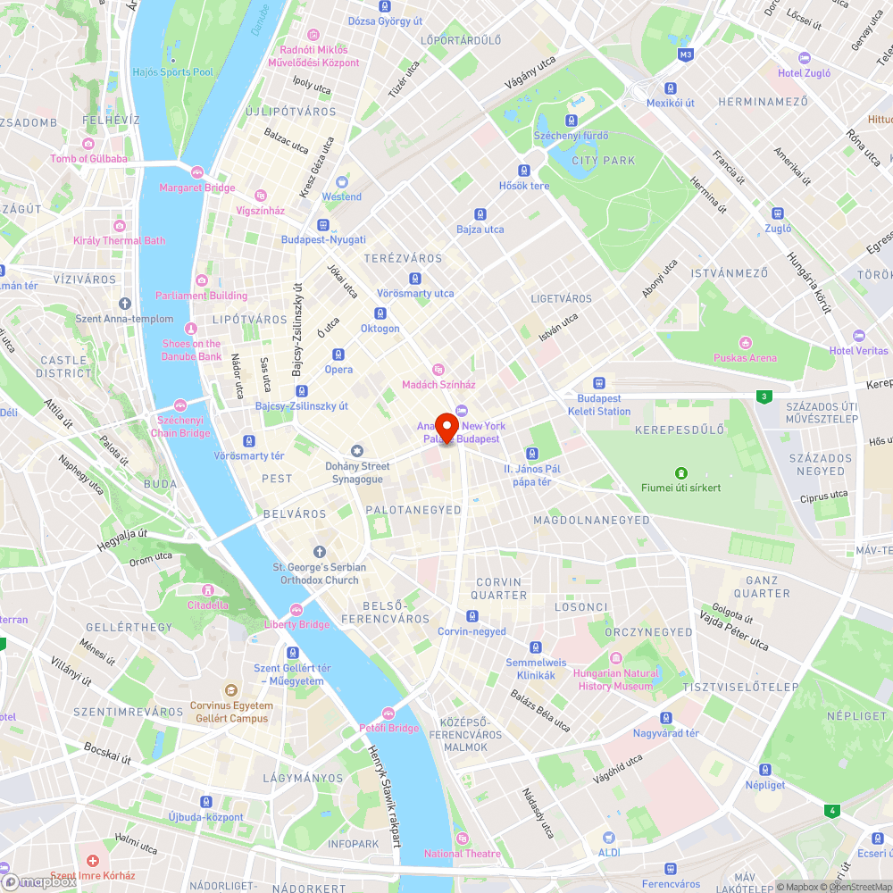 Egész sávos "kátyú" bejelentés helye