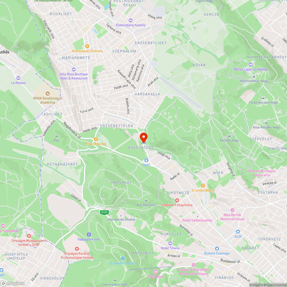 kátyú-hegyek bejelentés helye