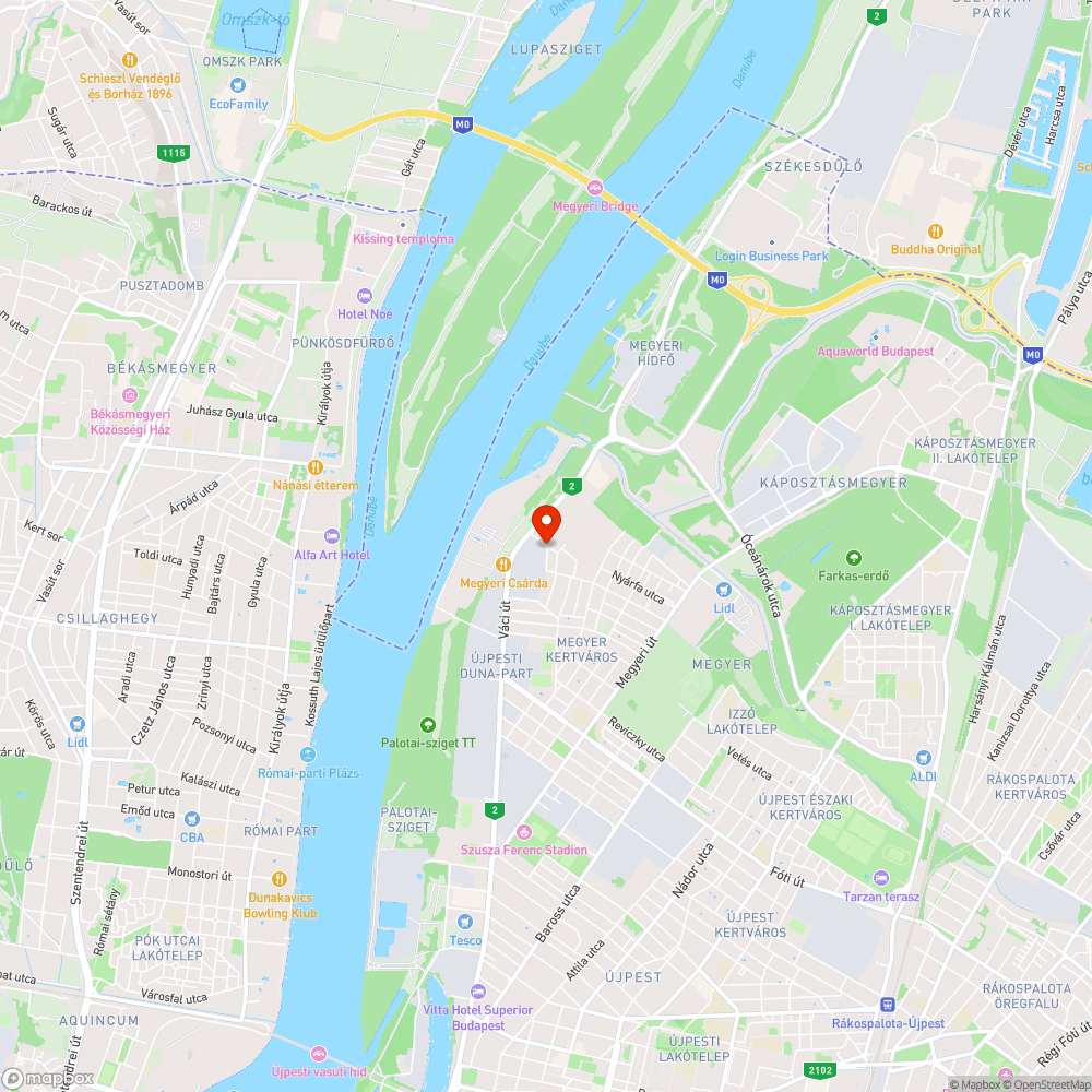 1044 Budapest, Bagaria utca bejelentés helye