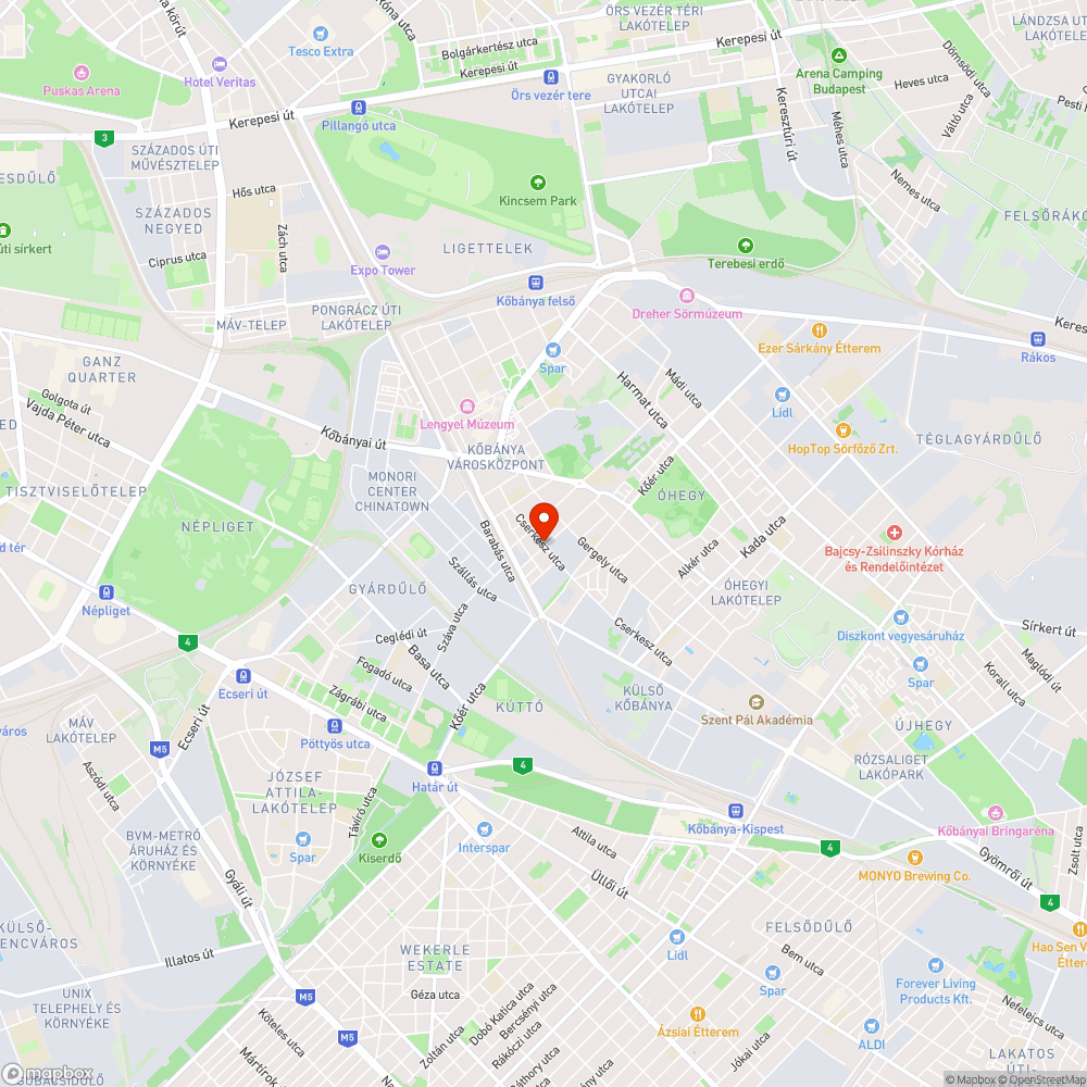 illegális hulladéklerakó bejelentés helye