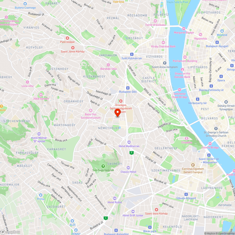 Kidőlt "parkolóoszlop" bejelentés helye