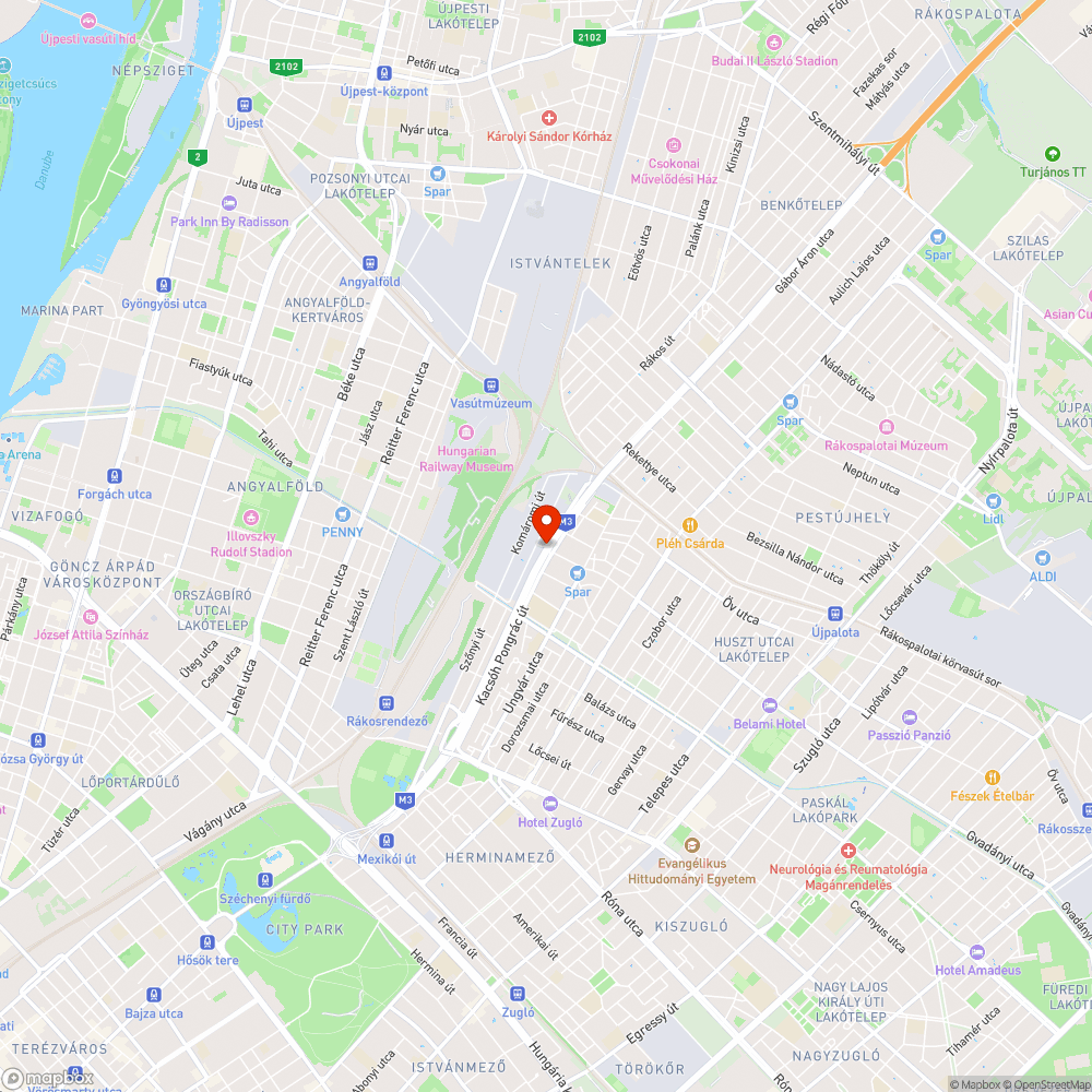 Hiányzó táblák bejelentés helye