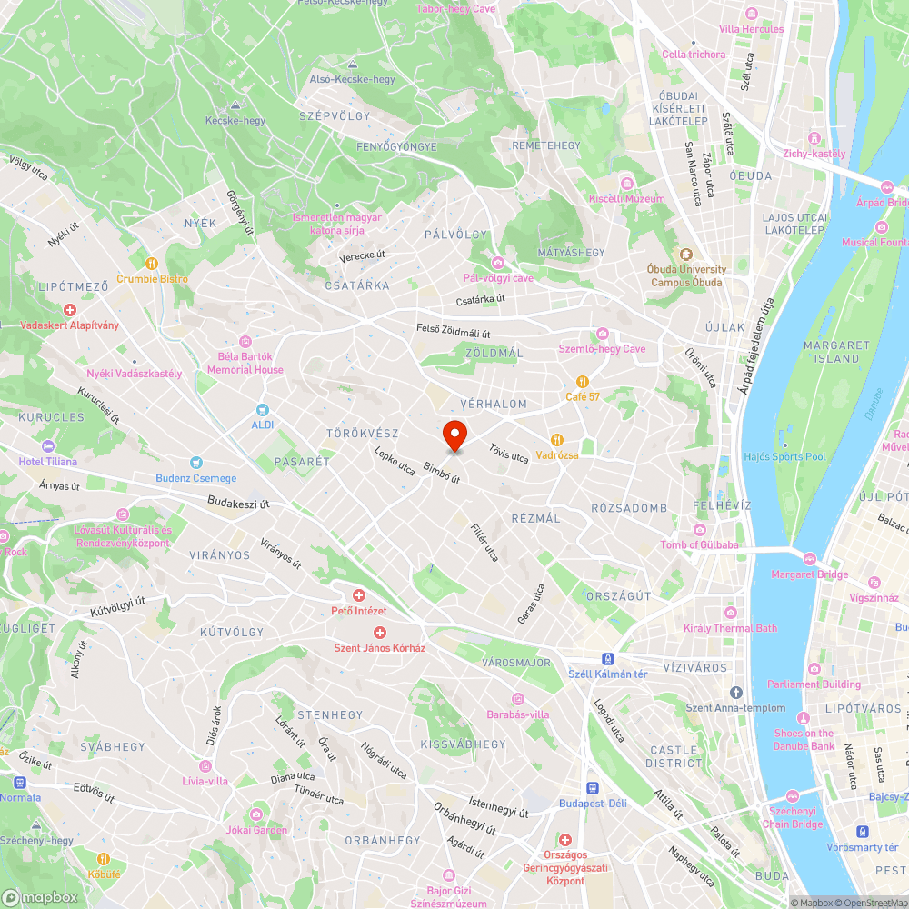 Kráter bejelentés helye