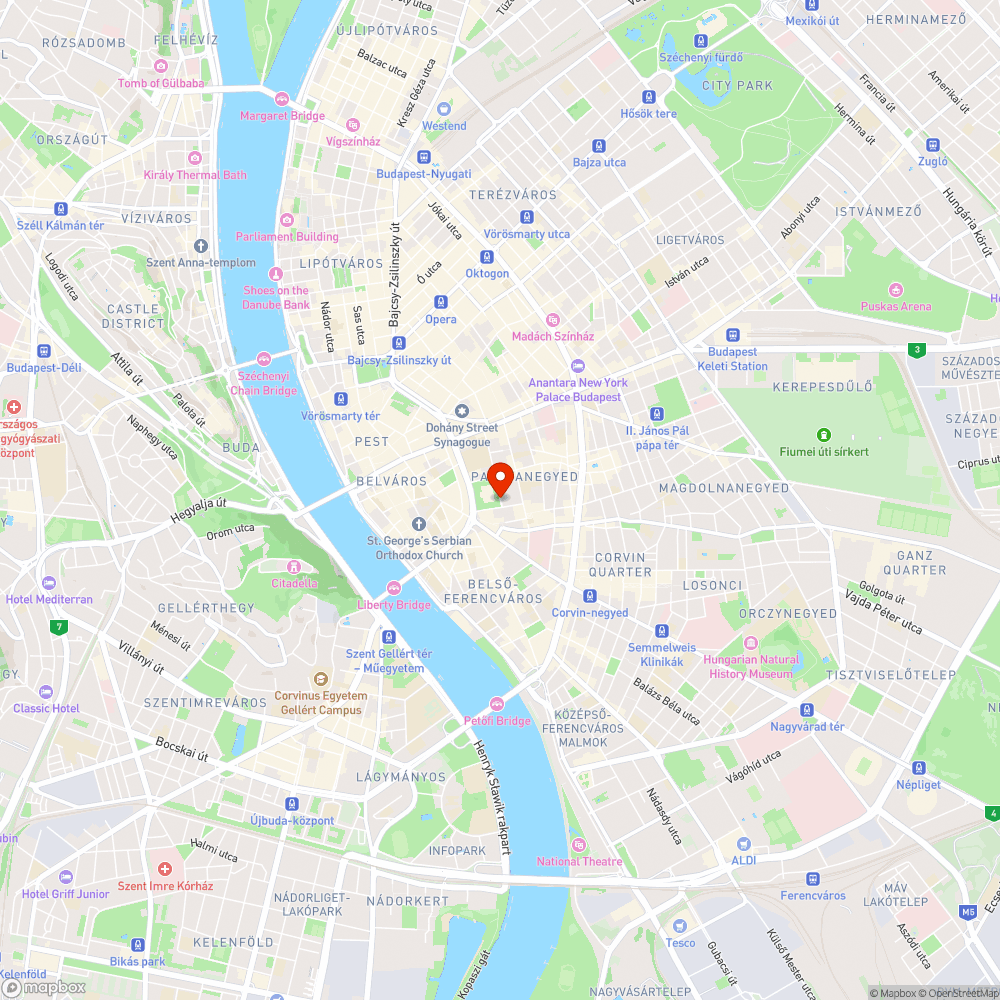 Pollack téri mélygarázs bejelentés helye