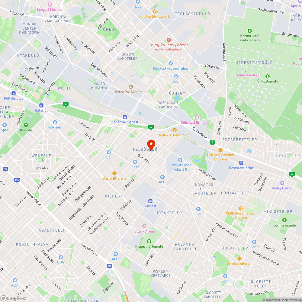 Vak sötétség napok óta. bejelentés helye