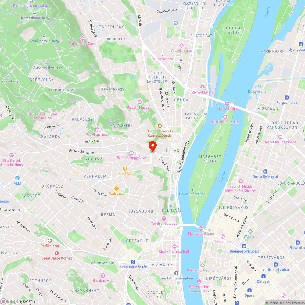 Huplivirág a Daubnernél bejelentés helye