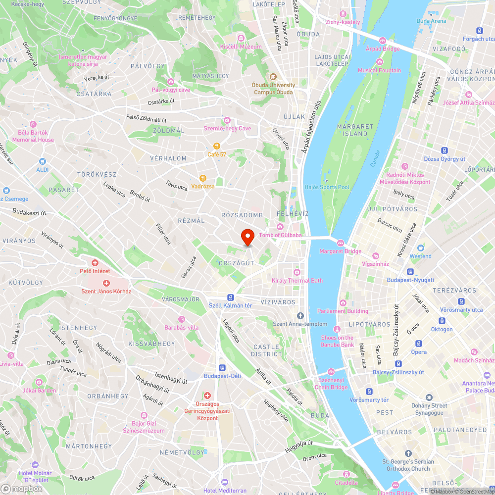 Veszélyes Bimbó úti átkelés bejelentés helye