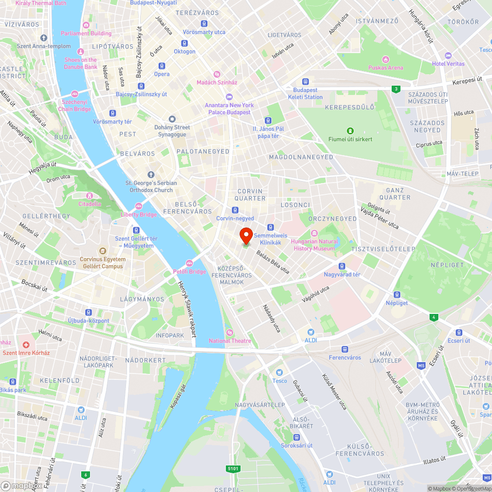 Ferenc tér díszvilágítása bejelentés helye