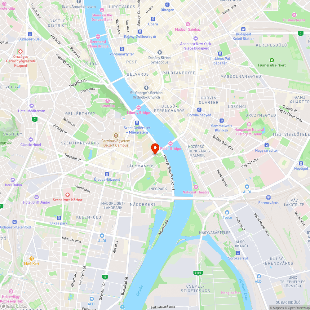 Megrongálódott villamossín bejelentés helye