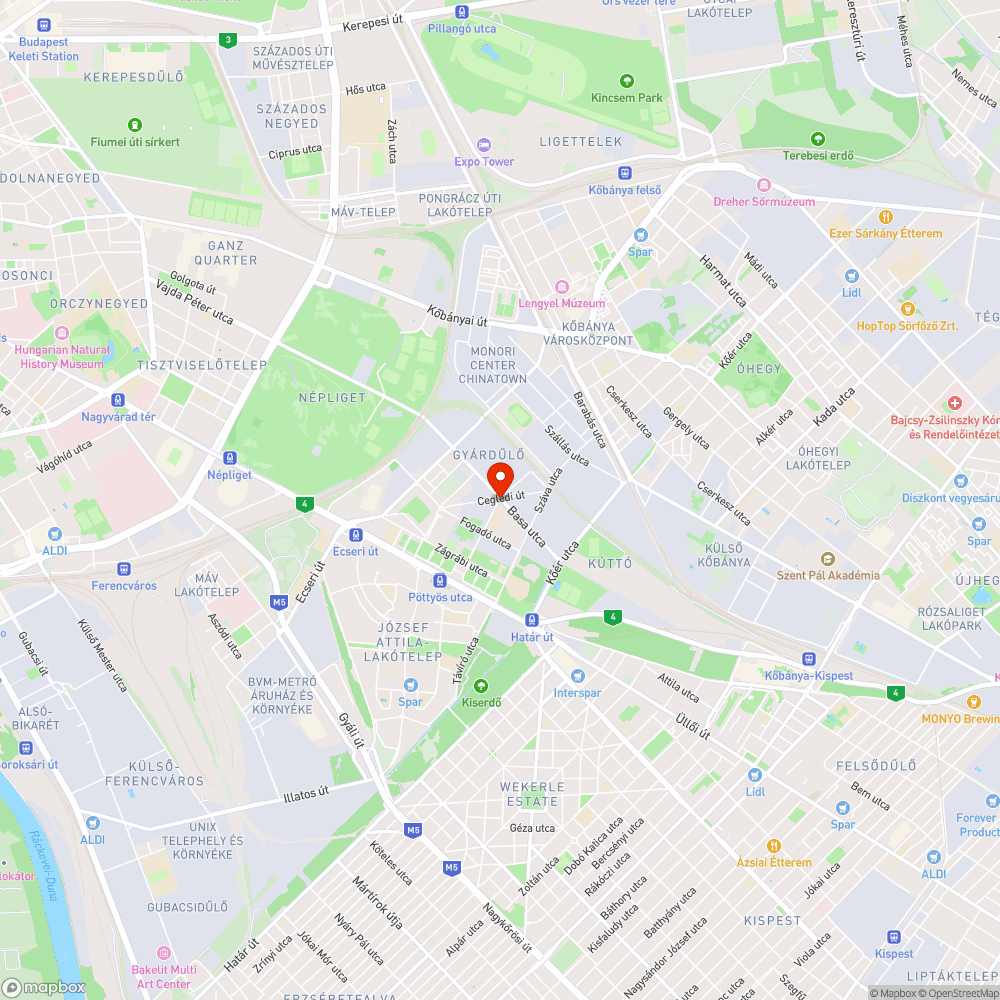 veszélyes kereszteződés bejelentés helye