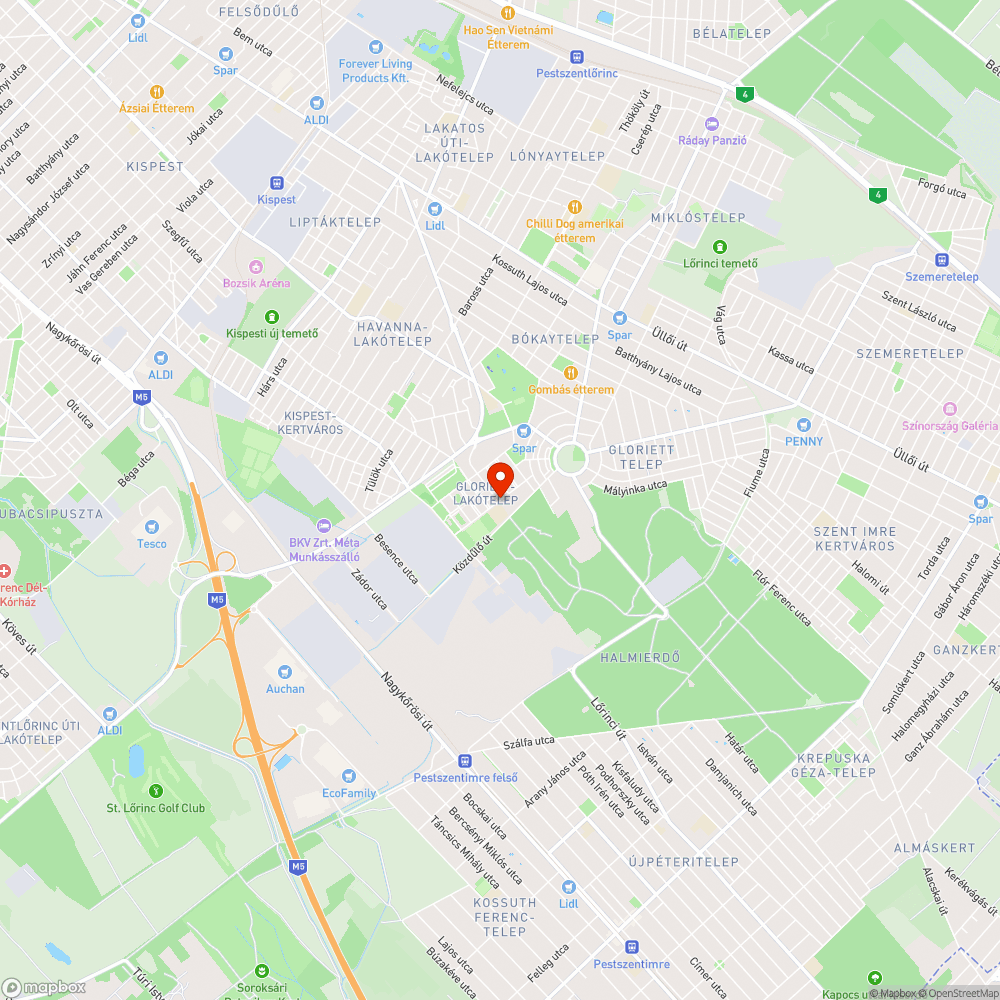 Lengéscsillapító gyilkos bejelentés helye