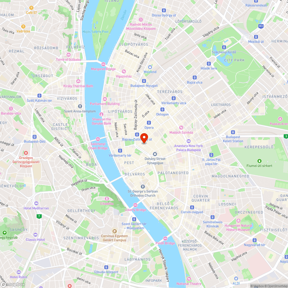 1075 Madách Imre út 6 bejelentés helye