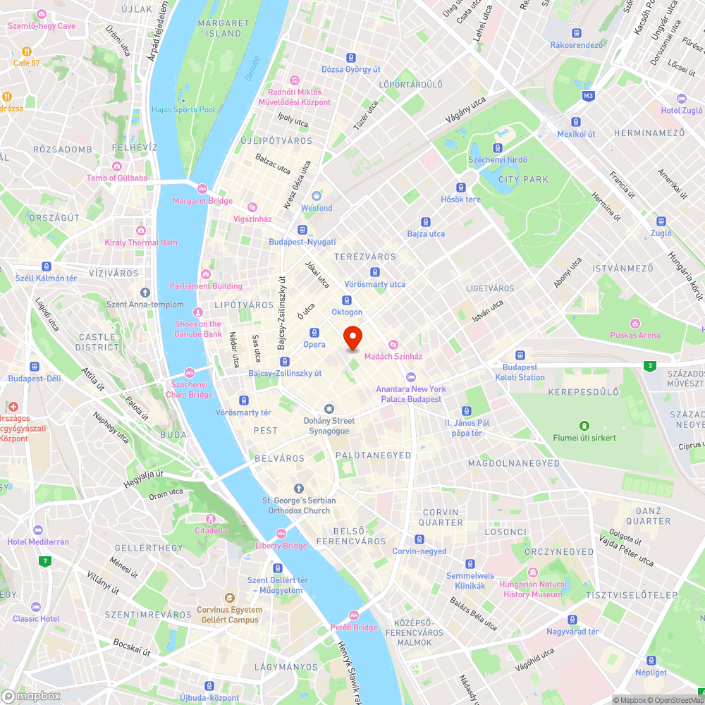 kátyú a Csányi utcában bejelentés helye