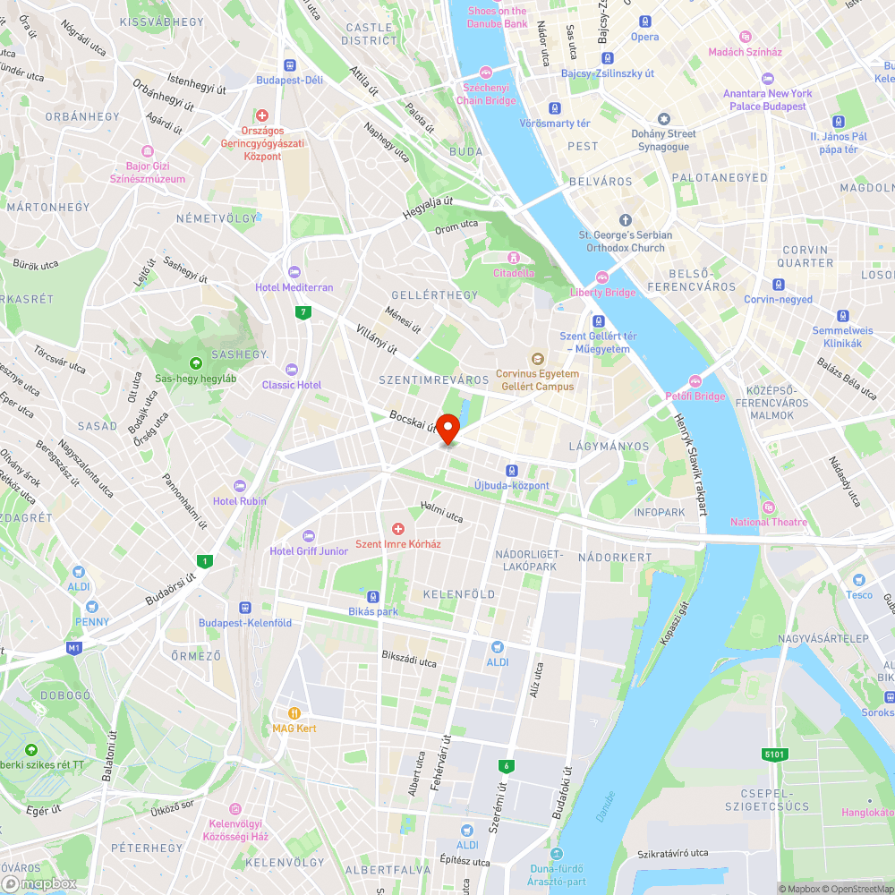 Gondozatlan virágyás a Kosztolányin bejelentés helye