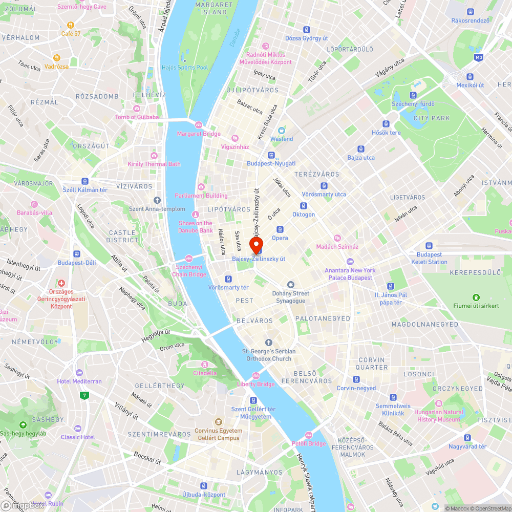 Megrongált telefonfülke bejelentés helye