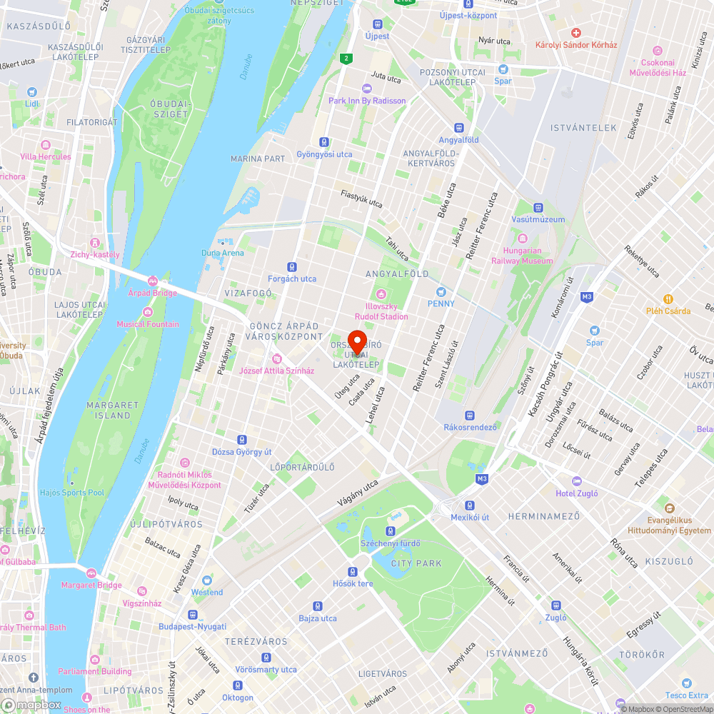 Játszótéri hinta és homokozó bejelentés helye