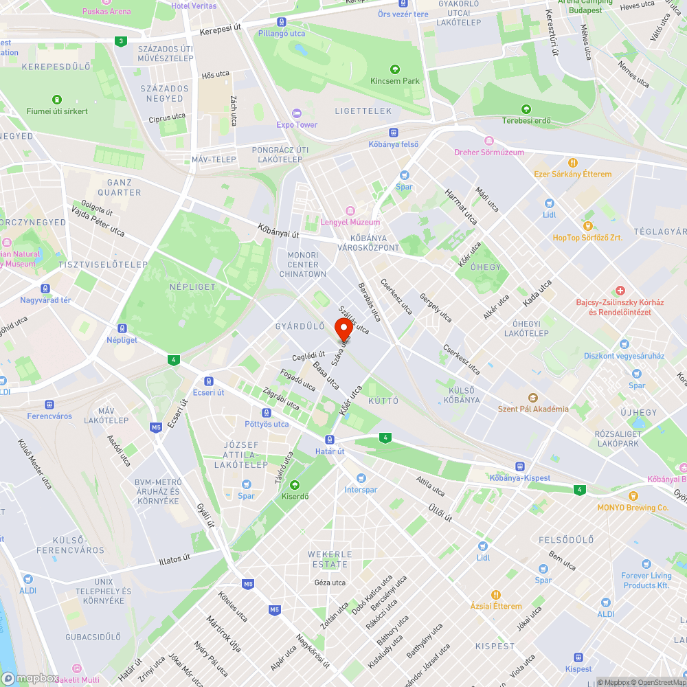 sínek a semmibe + kátyúk bejelentés helye