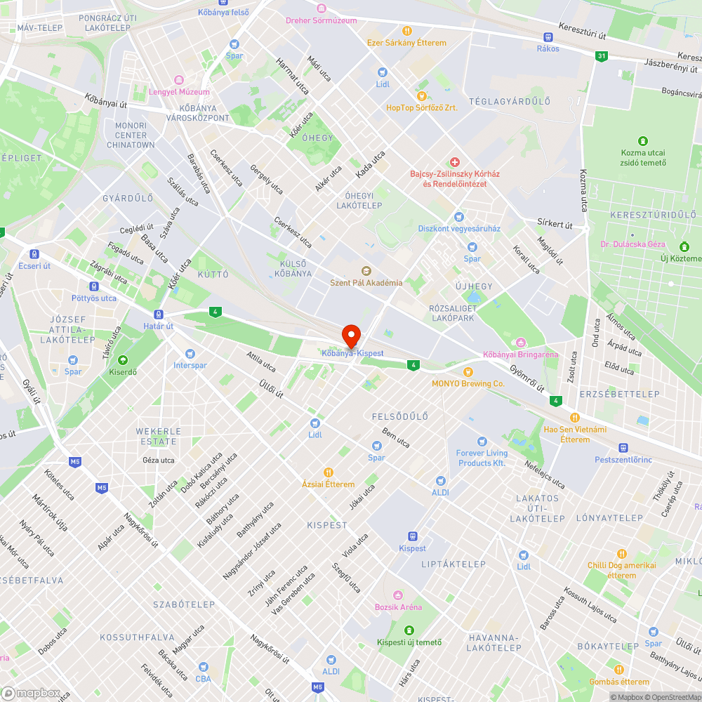 Hiányos burkolat bejelentés helye