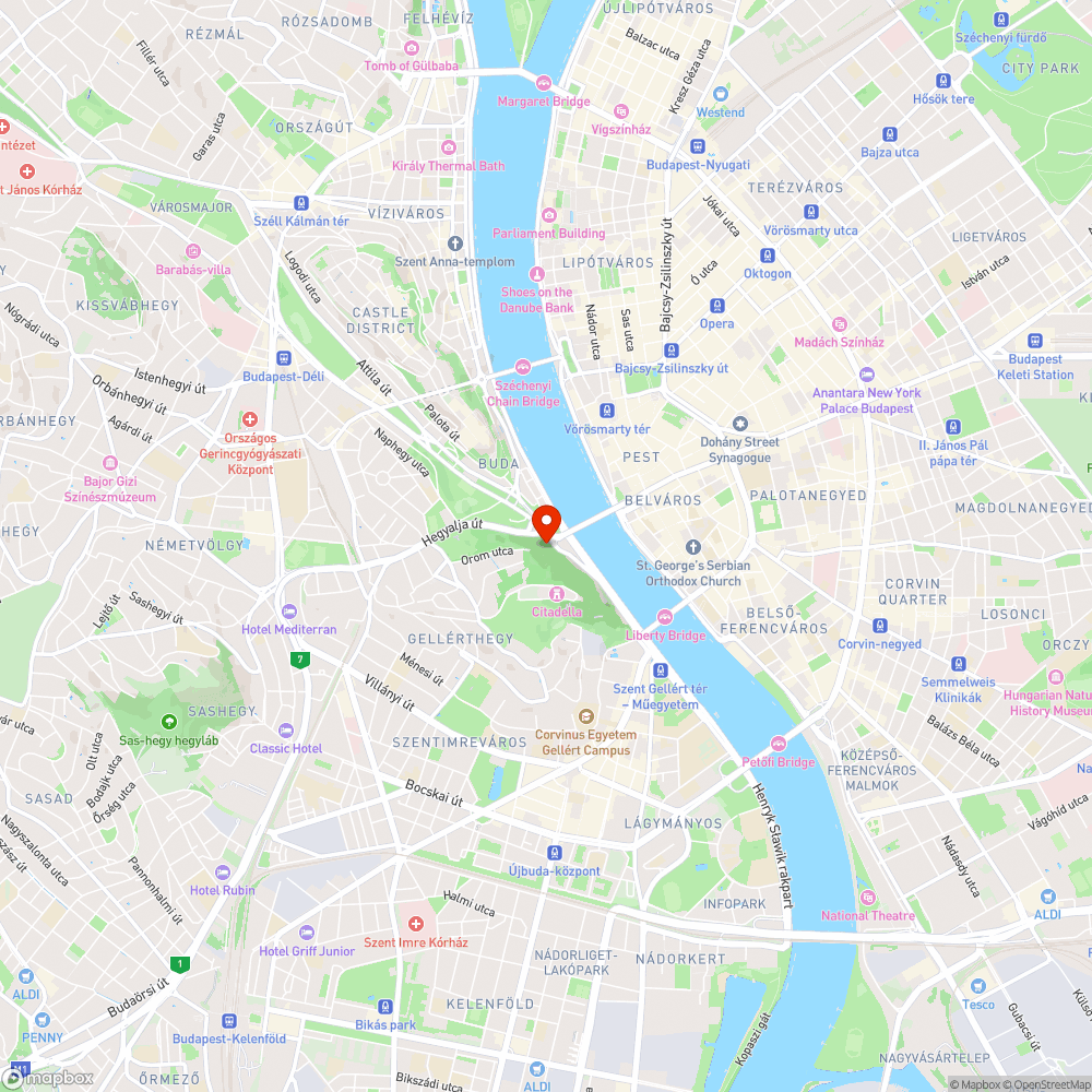 Szent Gellért szobor bejelentés helye