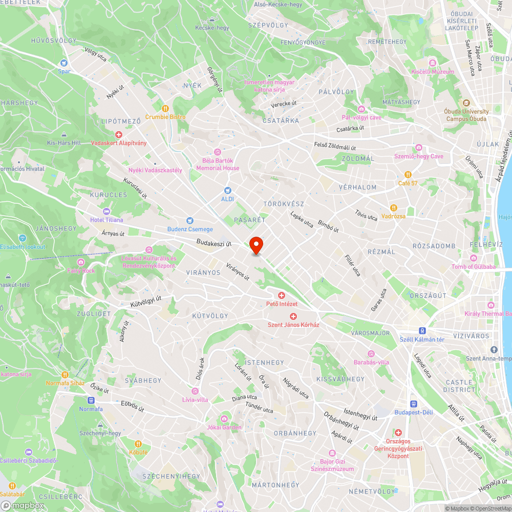 Lepusztult villamosmegálló a Budagyöngyénél bejelentés helye