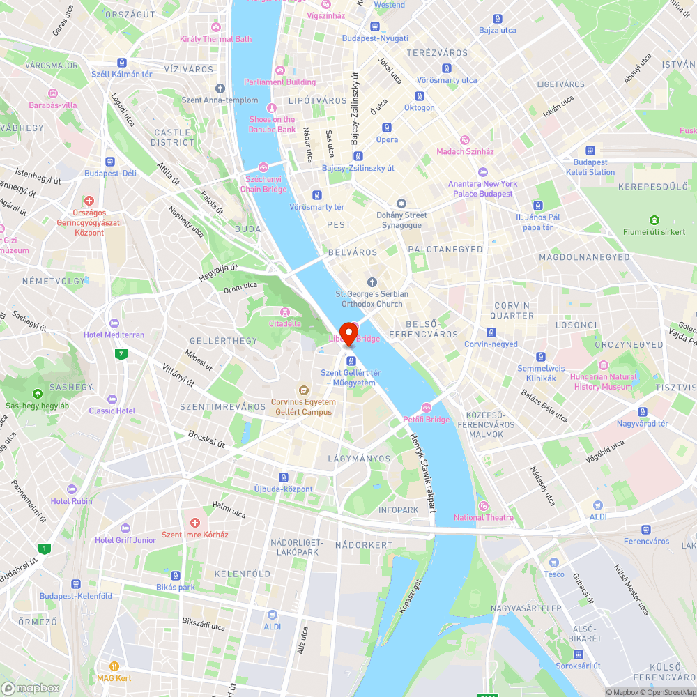 Lándzsa a dunaparton bejelentés helye