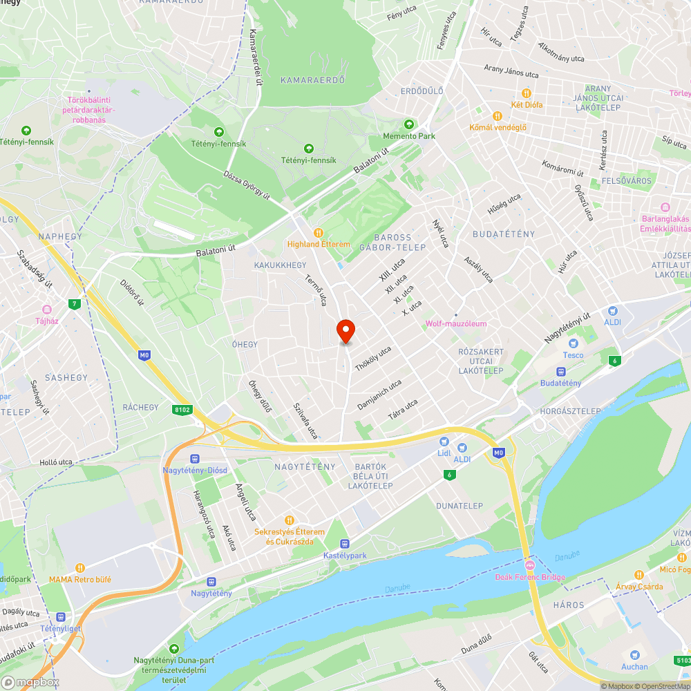 Meglazult talaj bejelentés helye