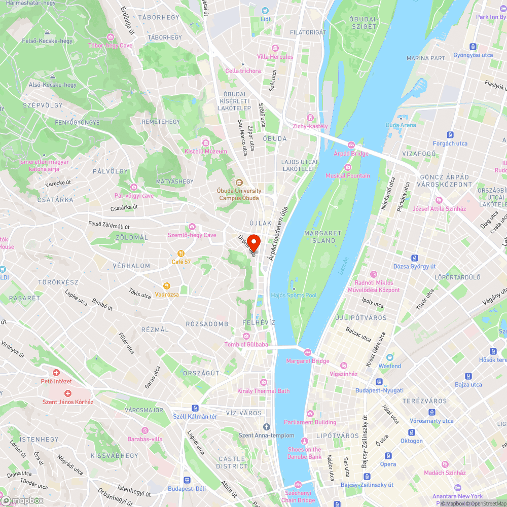 Kátyú bejelentés helye