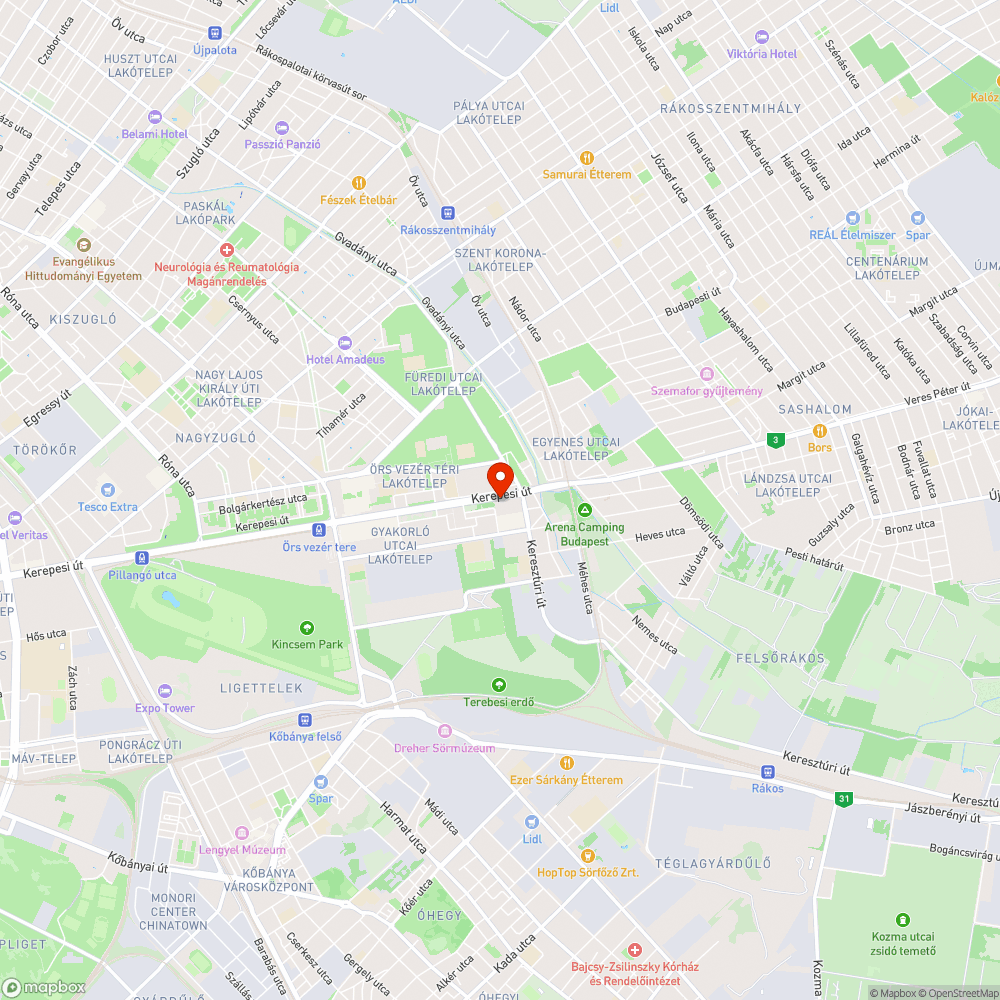 Rácsos víznyelő fedél hiány bejelentés helye