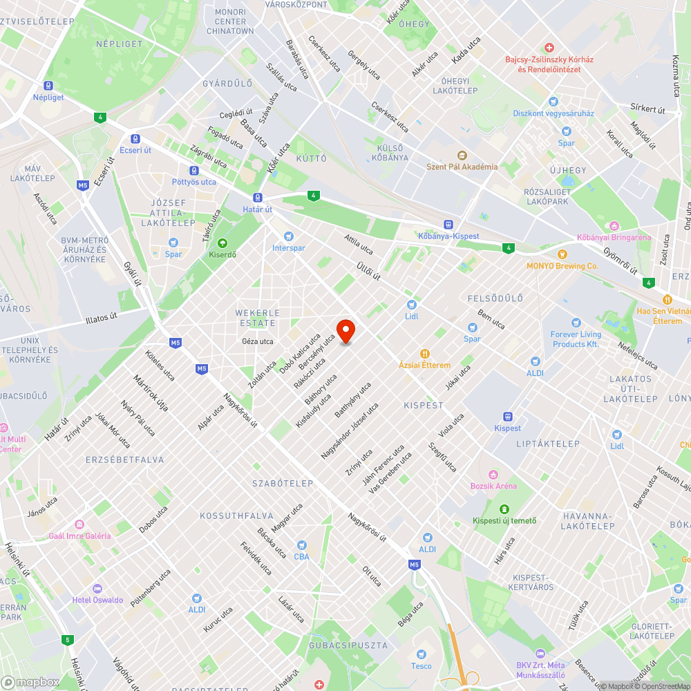 Mély kráterek bejelentés helye