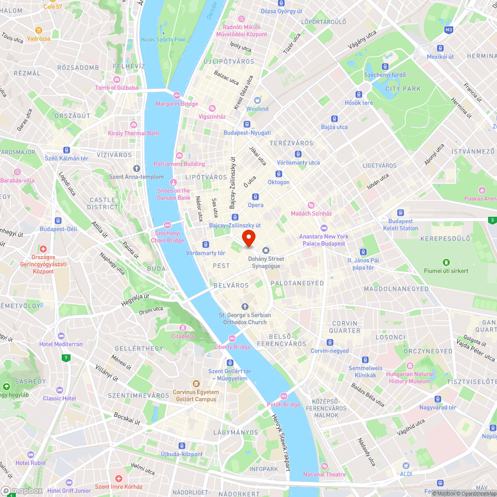 Károly körút bejelentés helye