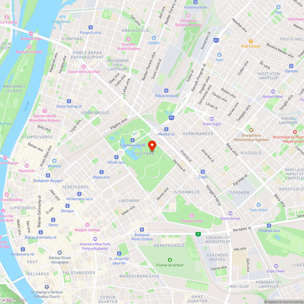 Városliget akadálymentesítése bejelentés helye