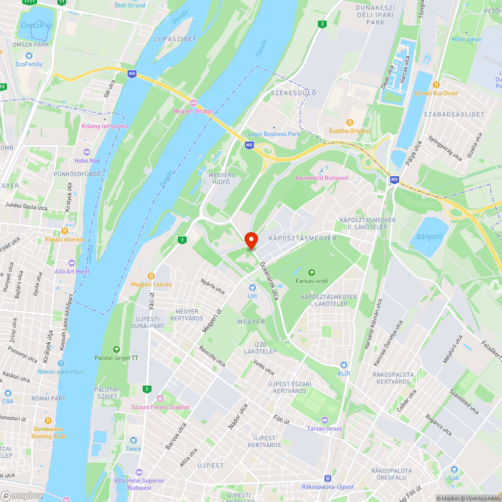 Tetanusz Kalandpark Újpest Módra - Igen, megcsináltuk ! bejelentés helye