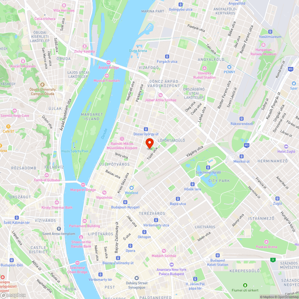 Kezdődő kátyú - a XIII. Kassák 18 előtt bejelentés helye