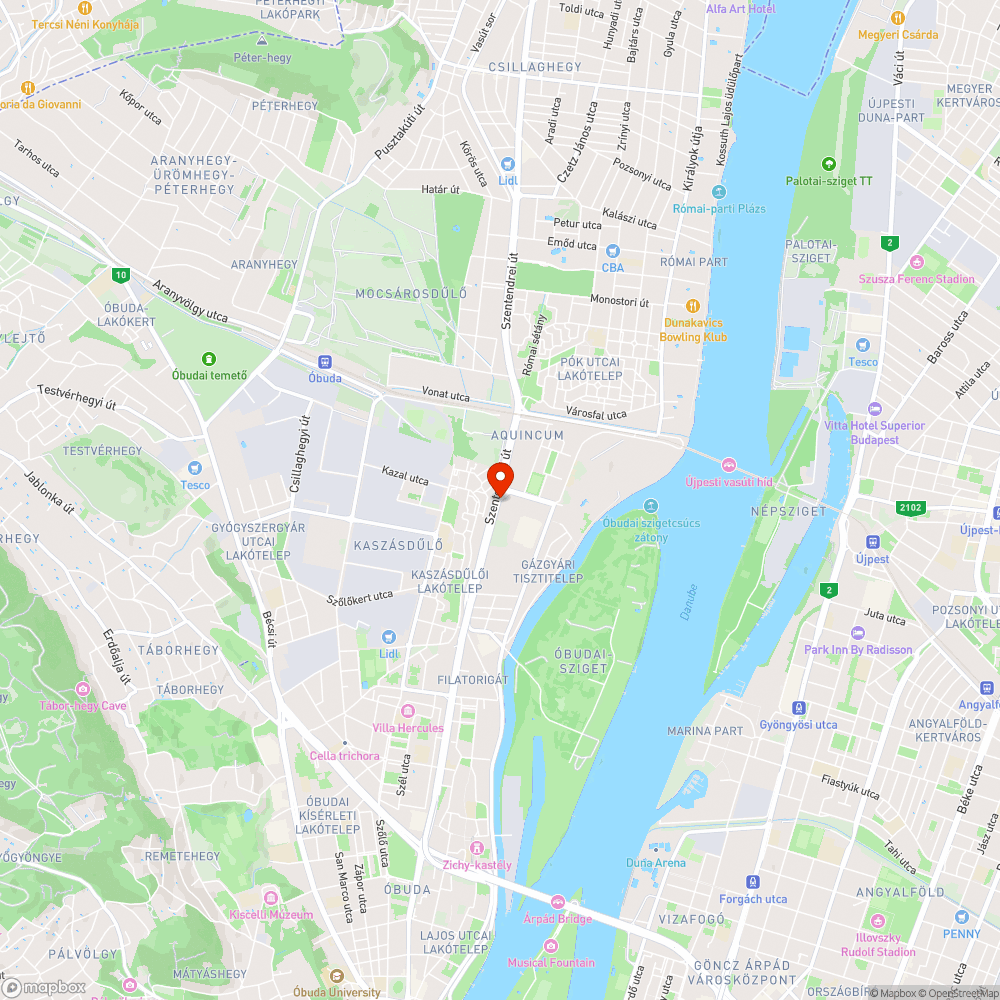 Rossz helyen lévő tábla és szemetes bejelentés helye