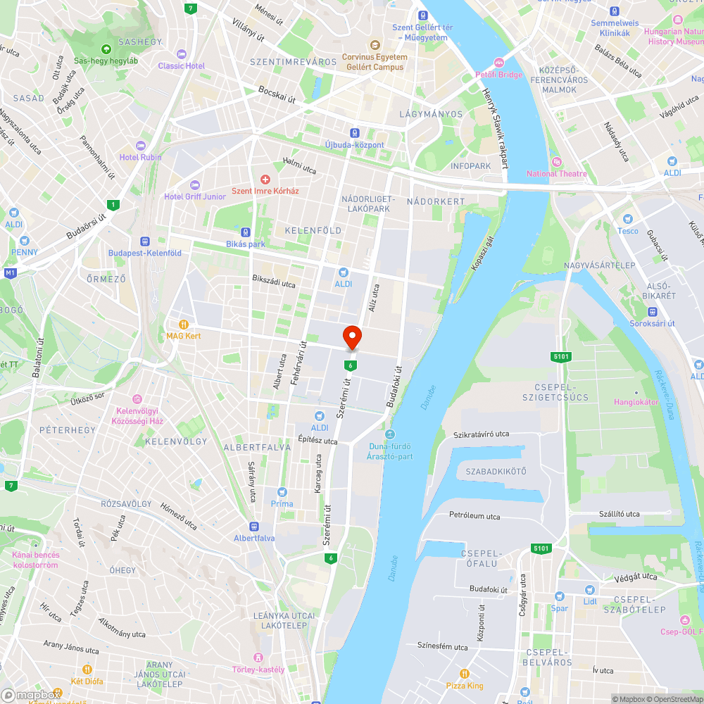 Galvani - Szerémi sarok bejelentés helye