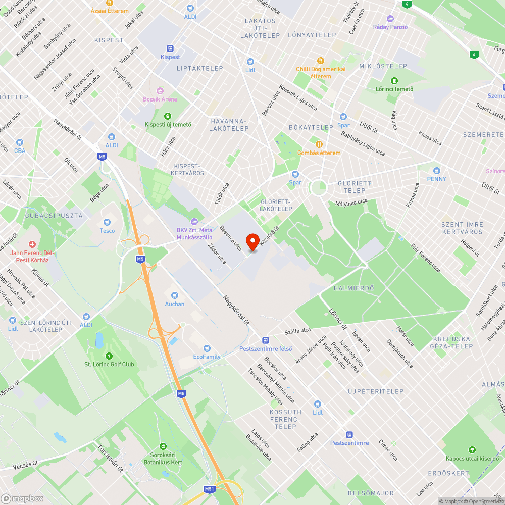 "Enyhe" úthibák bejelentés helye