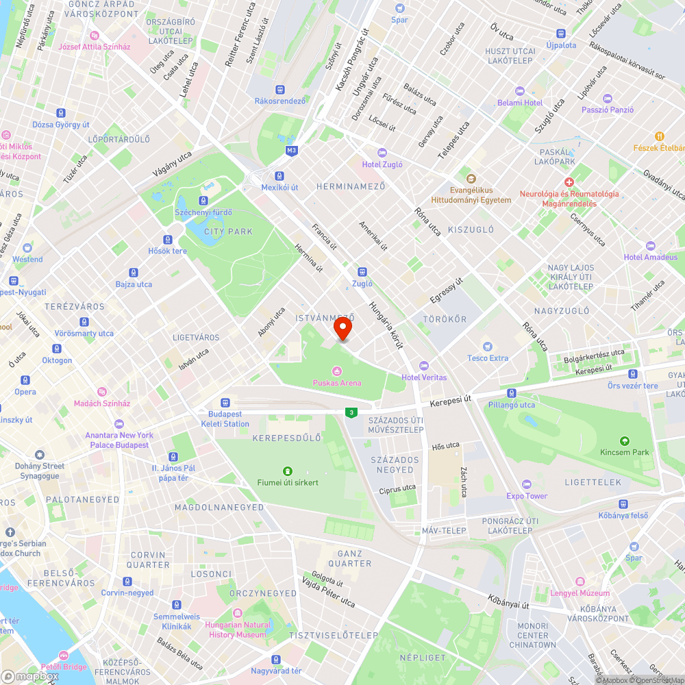 Törött padok bejelentés helye