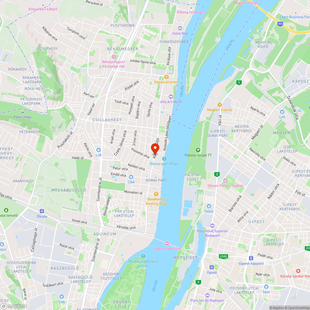 Királyok útján a buszmegállók balesetveszélyesek kerékpárral bejelentés helye